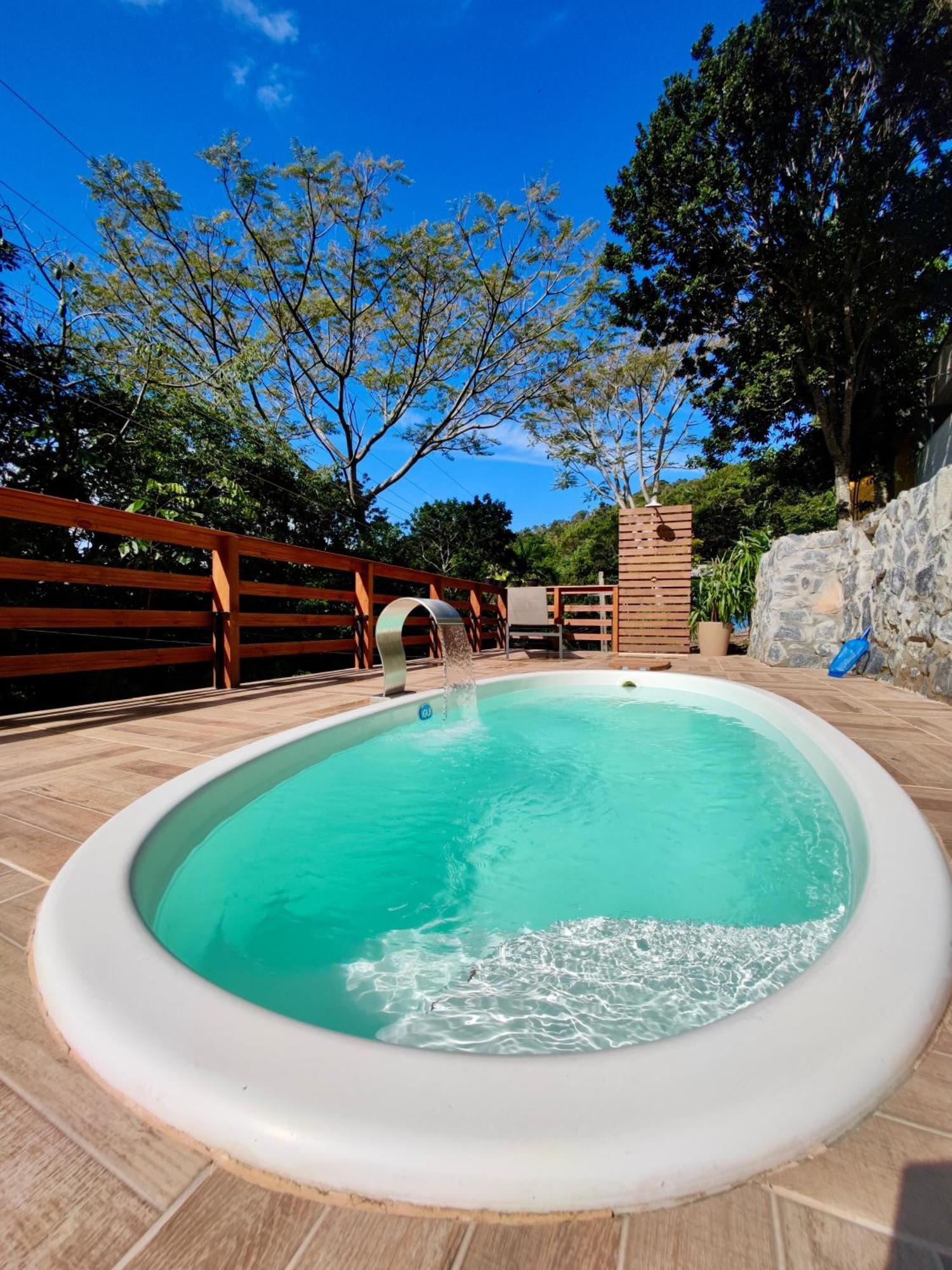 Gray House - Com Piscina Pertinho Do Mar! Villa Palhoça Екстериор снимка