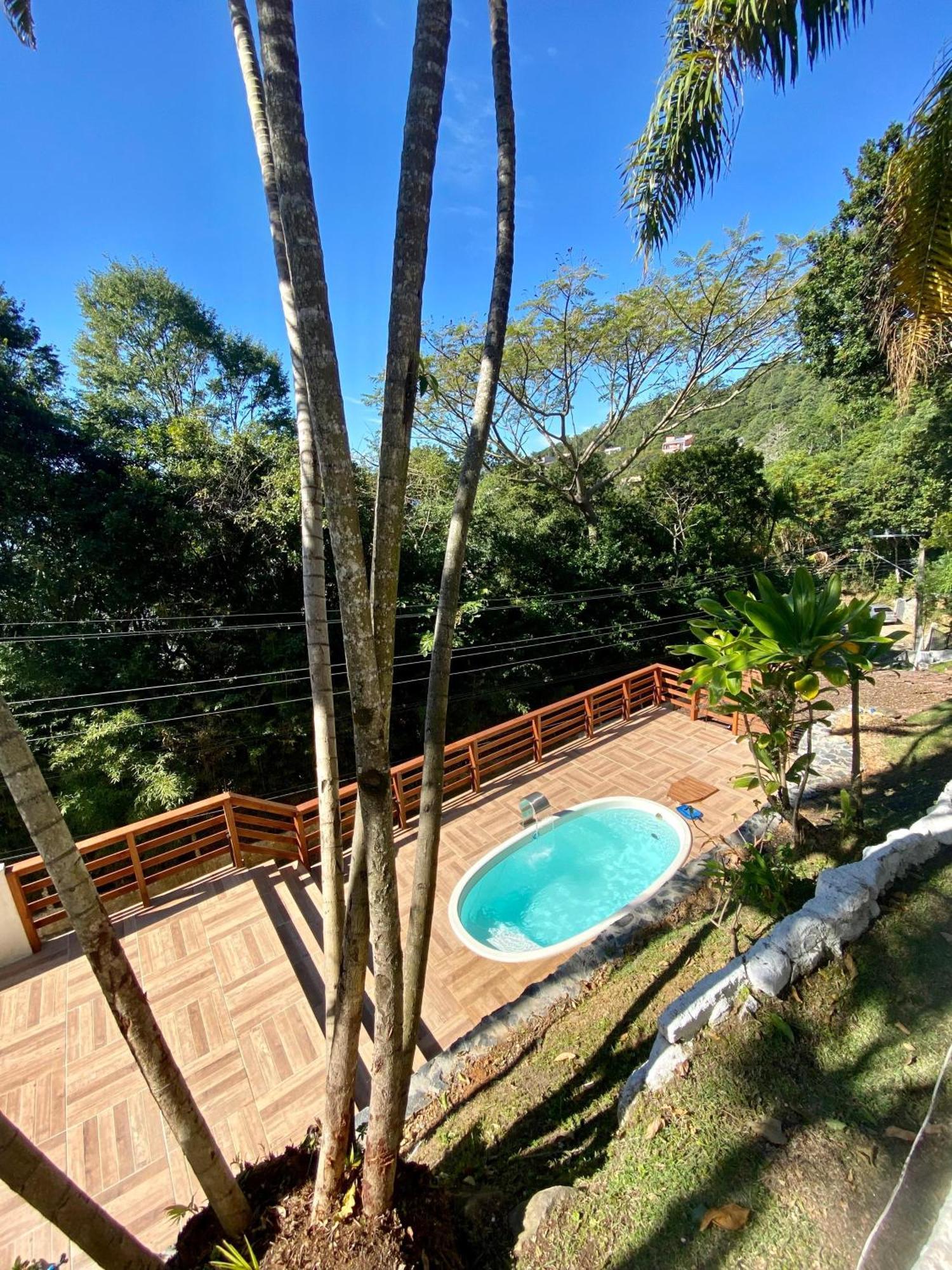 Gray House - Com Piscina Pertinho Do Mar! Villa Palhoça Екстериор снимка