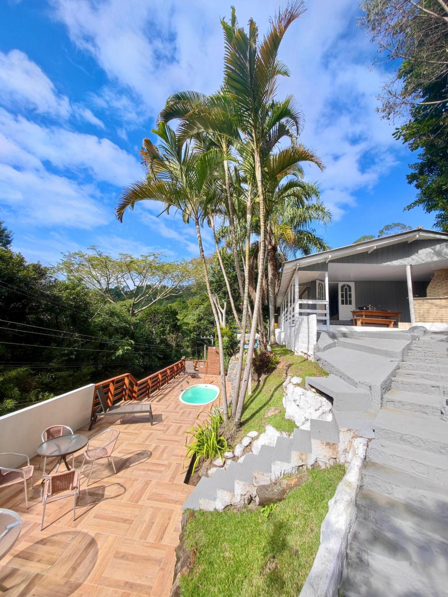 Gray House - Com Piscina Pertinho Do Mar! Villa Palhoça Екстериор снимка